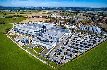 Rosenberger headquaters from above